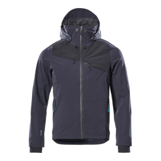 Mascot Jacke ULTIMATE STRETCH wasserdicht schwarzblau/schwarz XL