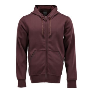 Mascot Kapuzensweatshirt 2XL bordeaux mit Reißverschluss