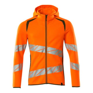 Mascot Kapuzensweatshirt 2XL hi-vis orange/moosgrün moderne Passform