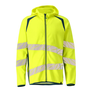 Mascot Kapuzensweatshirt 3XL hi-vis gelb/dunkelpetroleum moderne Passform