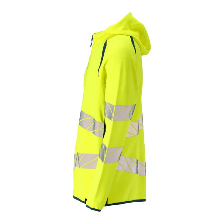 Mascot Kapuzensweatshirt 3XL hi-vis gelb/dunkelpetroleum moderne Passform