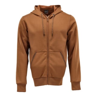 Mascot Kapuzensweatshirt 3XL nussbraun mit Reißverschluss
