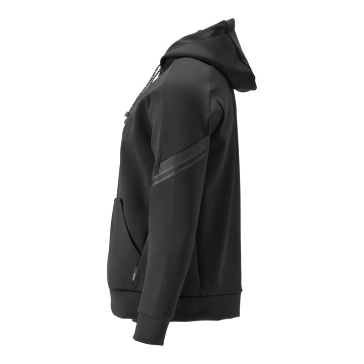 MASCOT Kapuzensweatshirt Fleece 2XL schwarz