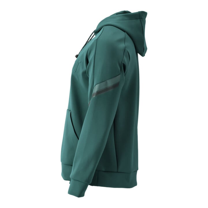 MASCOT Kapuzensweatshirt Fleece Größe L waldgrün