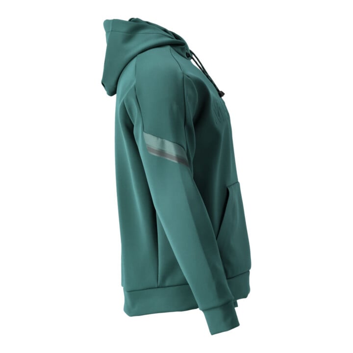 MASCOT Kapuzensweatshirt Fleece waldgrün Größe XS
