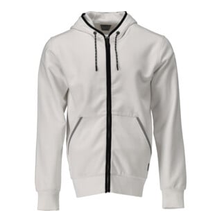 Mascot Kapuzensweatshirt mit Reißverschluss Größe XS weiss