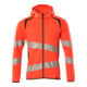 Mascot Kapuzensweatshirt moderne Passform 5XL hi-vis rot/dunkelanthrazit