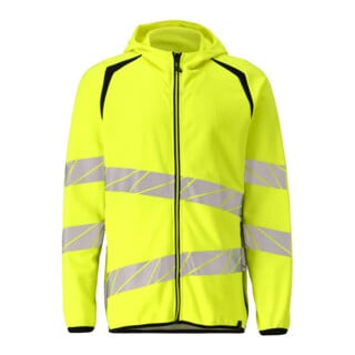 Mascot Kapuzensweatshirt moderne Passform hi-vis gelb/schwarz Gr. M