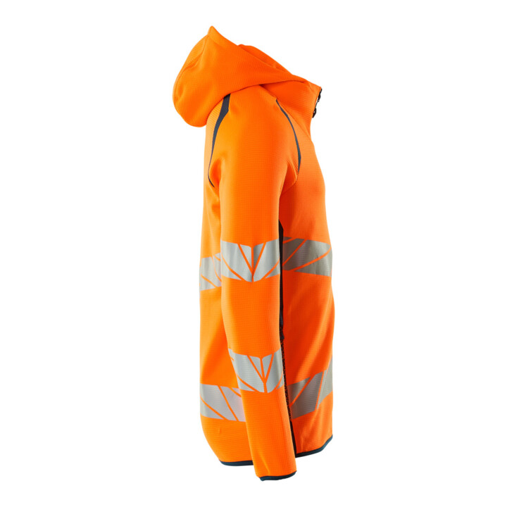 Mascot Kapuzensweatshirt moderne Passform hi-vis orange/dunkelpetroleum Gr. L