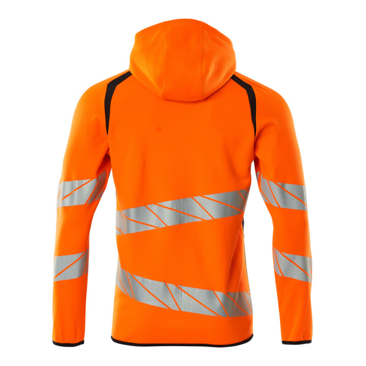Mascot Kapuzensweatshirt moderne Passform hi-vis orange/schwarzblau Gr. L