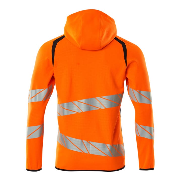 Mascot Kapuzensweatshirt moderne Passform hi-vis orange/schwarzblau Größe M
