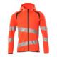 Mascot Kapuzensweatshirt moderne Passform M hi-vis rot/dunkelanthrazit