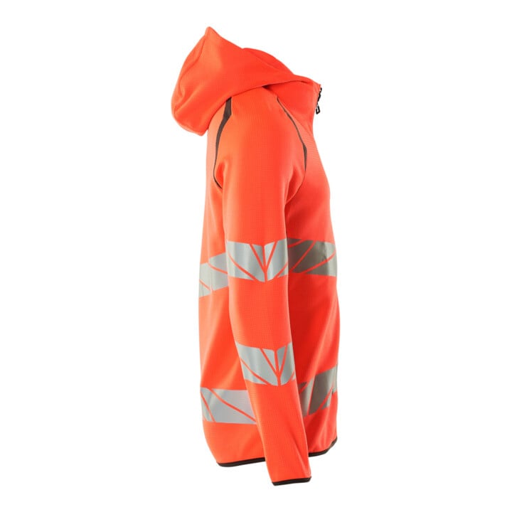 Mascot Kapuzensweatshirt moderne Passform M hi-vis rot/dunkelanthrazit