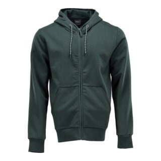 Mascot Kapuzensweatshirt XL waldgrün mit Reißverschluss