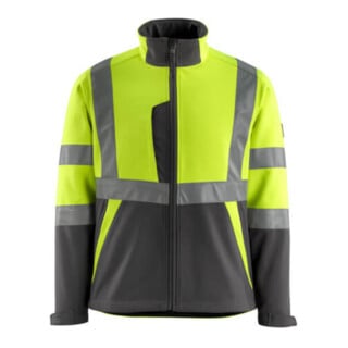 Mascot Kiama Soft Shell Jacke hi-vis gelb/dunkelanthrazit