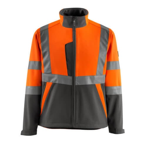 Mascot Kiama Soft Shell Jacke hi-vis orange/dunkelanthrazit