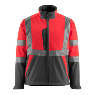 Mascot Softshelljacke Kiama rot/dunkelanthrazit