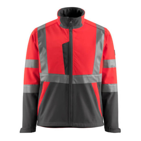 Mascot Softshelljacke Kiama rot/dunkelanthrazit