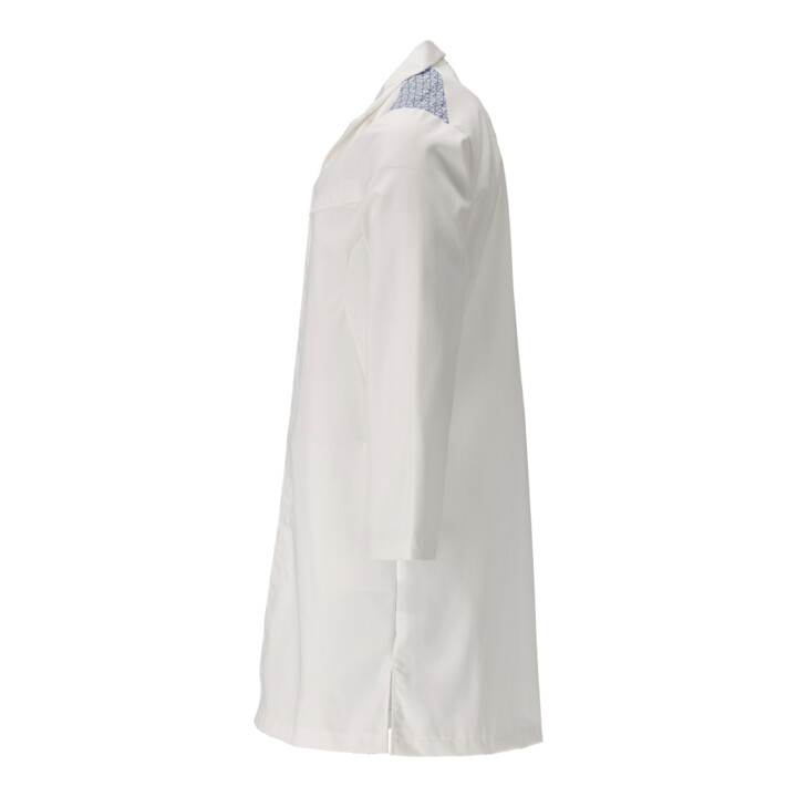 Mascot Kittel 4XL weiss/azurblau