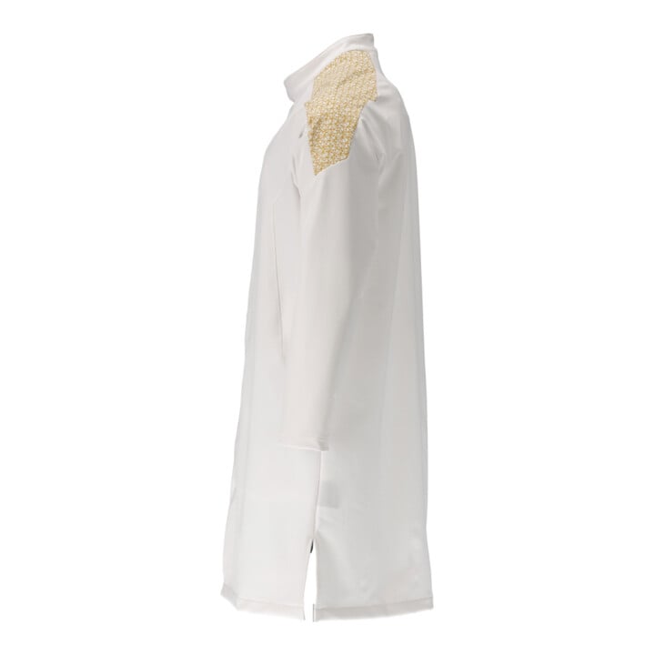 Mascot Kittel ULTIMATE STRETCH 6XL weiss/currygelb