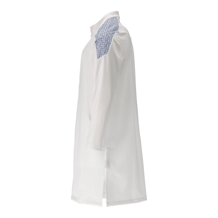 Mascot Kittel ULTIMATE STRETCH Größe 6XL weiss/azurblau