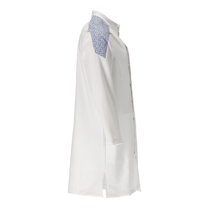 Mascot Kittel ULTIMATE STRETCH Größe M weiss/azurblau