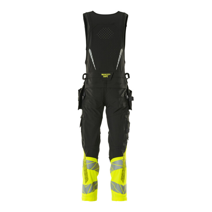 Mascot Kombihose ULTIMATE STRETCH Größe 76C48 schwarz/hi-vis gelb