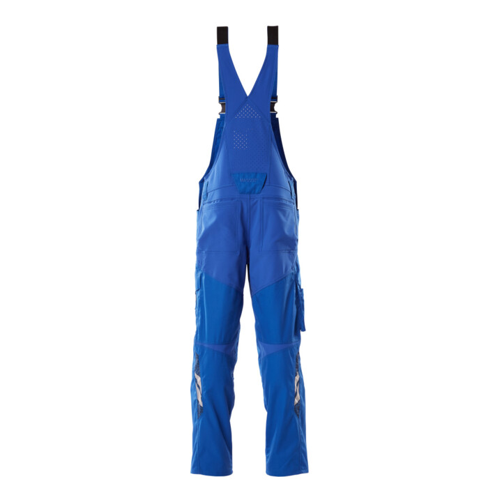 Mascot Latzhose 76C46 Knietaschen Stretch azurblau