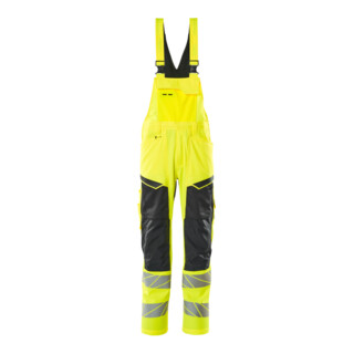 Mascot Latzhose 76C46 Knietaschen Stretch hi-vis gelb/schwarz