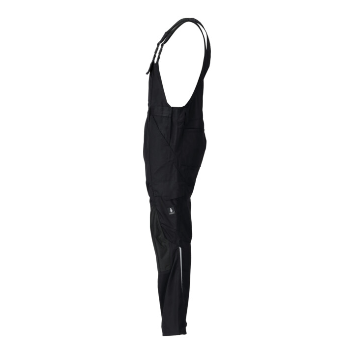 Mascot Latzhose 76C46 schwarz mit Knietaschen