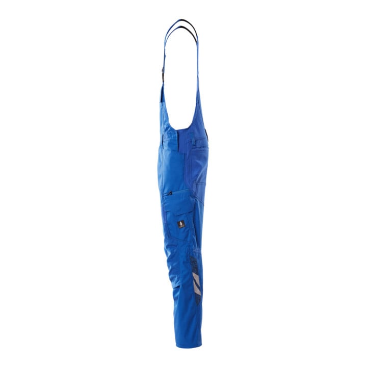 Mascot Latzhose 76C48 Knietaschen Stretch-Einsätze azurblau