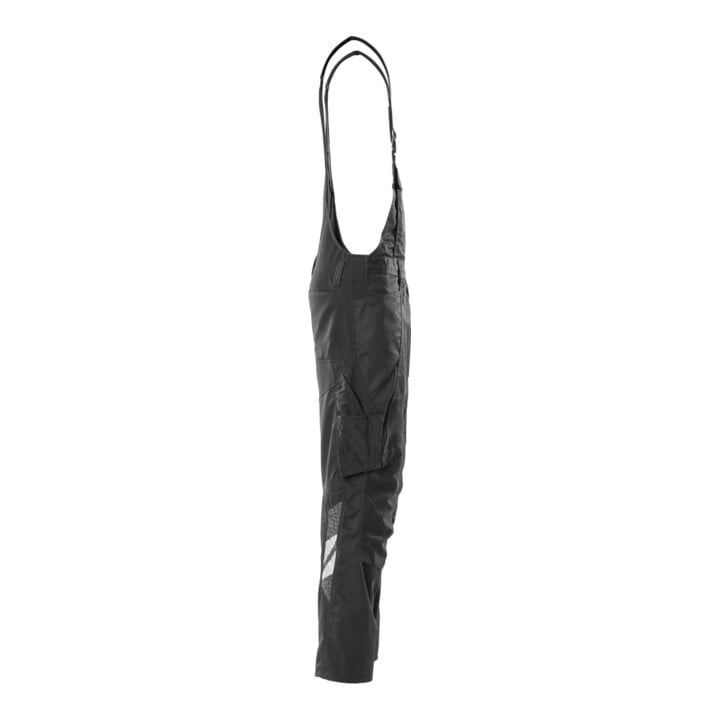Mascot Latzhose 76C50 Knietaschen Stretch-Einsätze schwarz