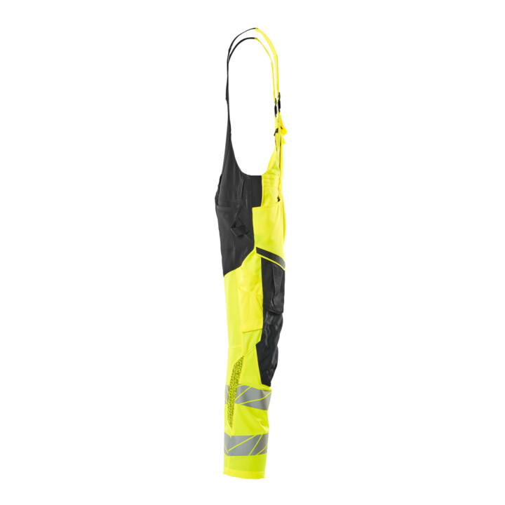 Mascot Latzhose 76C52 Knietaschen Stretch hi-vis gelb/schwarz