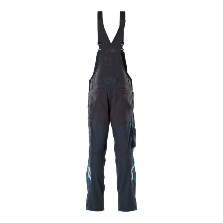 Mascot Latzhose 76C56 Knietaschen Stretch schwarzblau