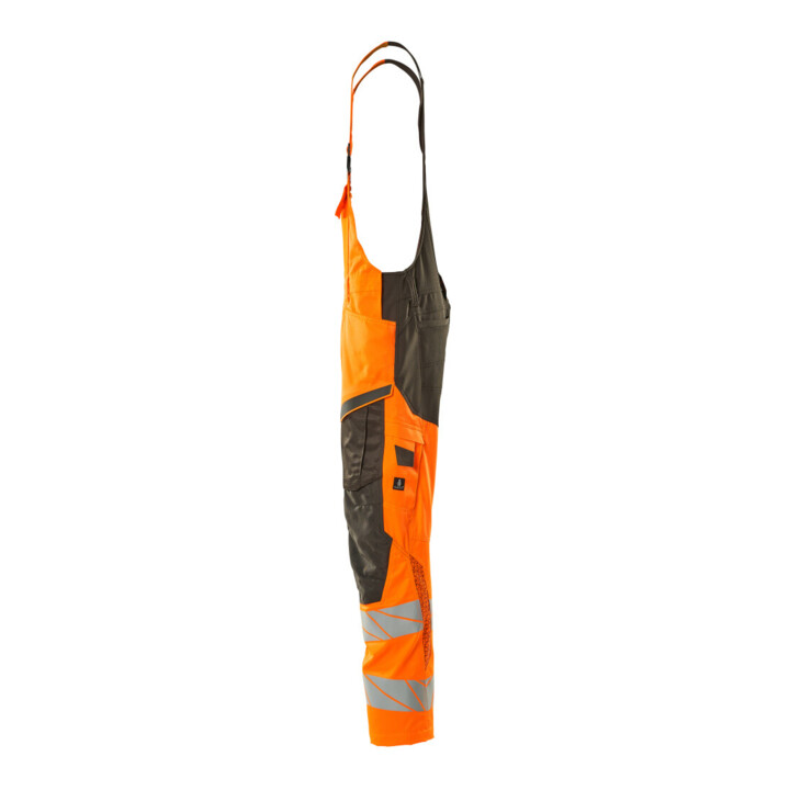 Mascot Latzhose 82C44 Knietaschen Stretch hi-vis orange/dunkelanthrazit