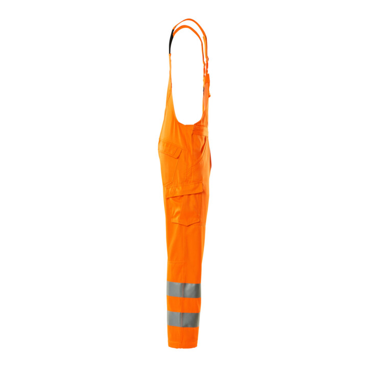 Mascot Latzhose 82C46 hi-vis orange einfarbig