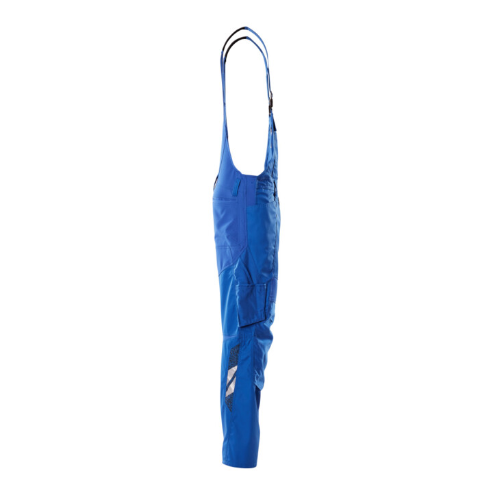 Mascot Latzhose 82C48 Knietaschen Stretch-Einsätze azurblau