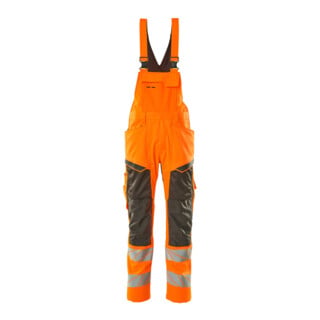 Mascot Latzhose 82C48 Knietaschen Stretch hi-vis orange/dunkelanthrazit