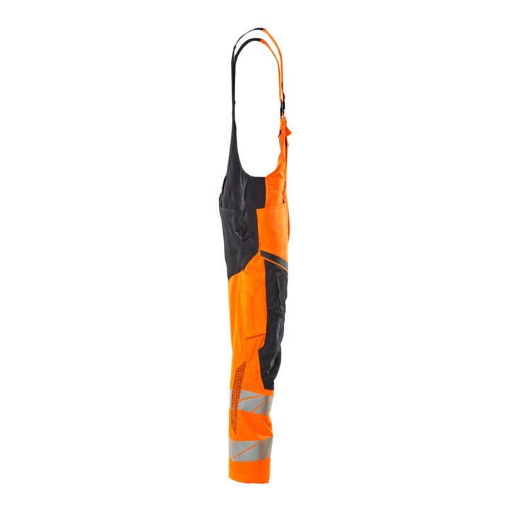 Mascot Latzhose 82C54 Knietaschen Stretch hi-vis orange/schwarzblau