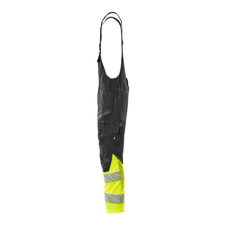 Mascot Latzhose 82C58 Knietaschen Stretch schwarz/hi-vis gelb