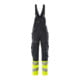 Mascot Latzhose 82C60 Knietaschen Stretch schwarzblau/hi-vis gelb