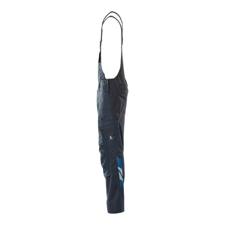 Mascot Latzhose 82C62 Knietaschen Stretch schwarzblau