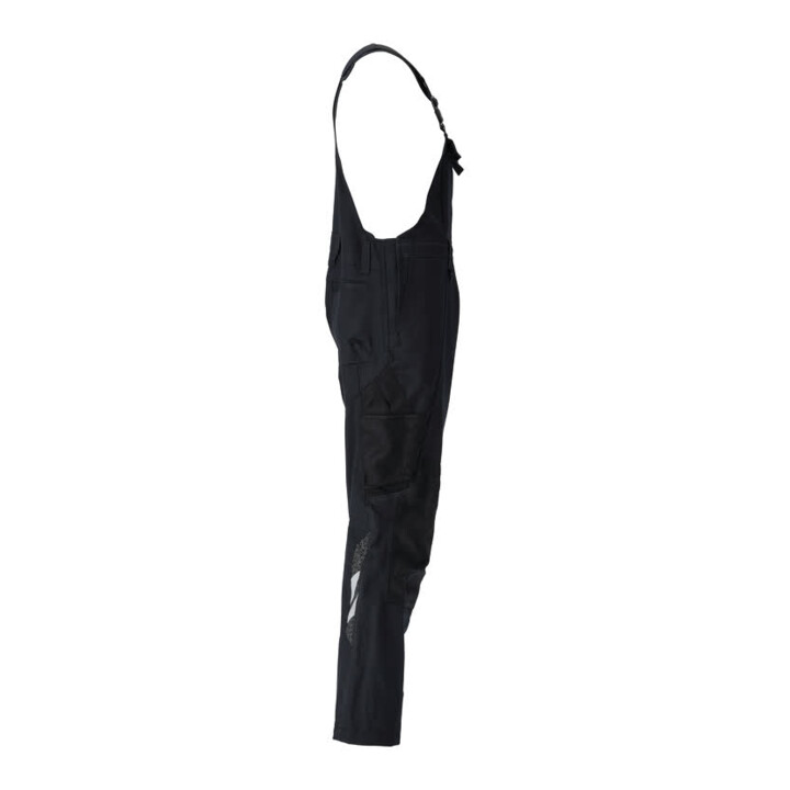 Mascot Latzhose 90C48 Knietaschen Stretch Baumwolle schwarz