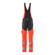 Mascot Latzhose 90C48 Knietaschen Stretch Hi-vis rot/schwarzblau