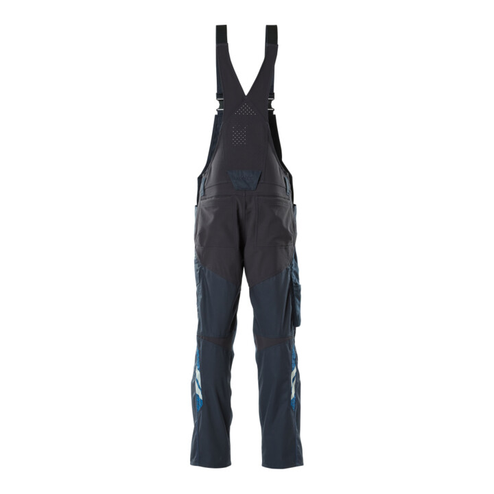 Mascot Latzhose 90C58 Knietaschen Stretch schwarzblau
