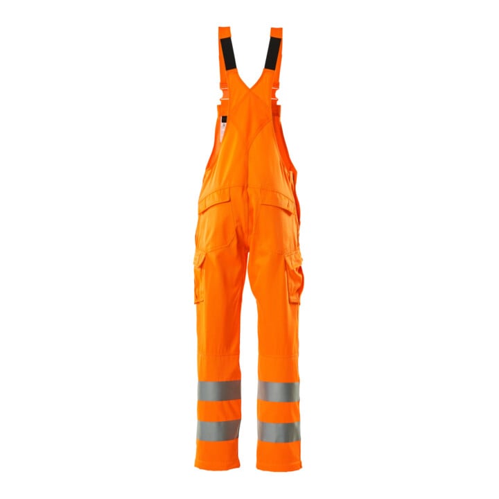 Mascot Latzhose 90C64 hi-vis orange einfarbig