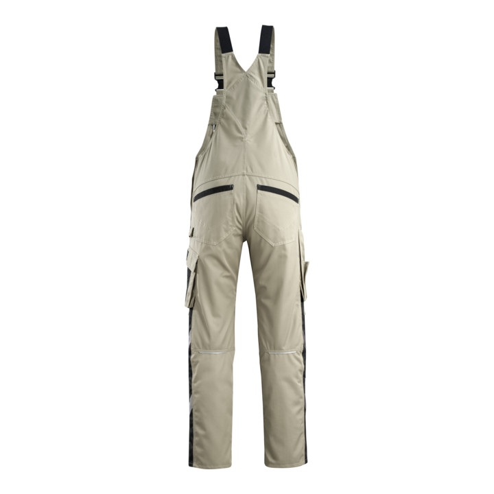 Mascot Latzhose Augsburg hellkhaki/schwarz Größe 50