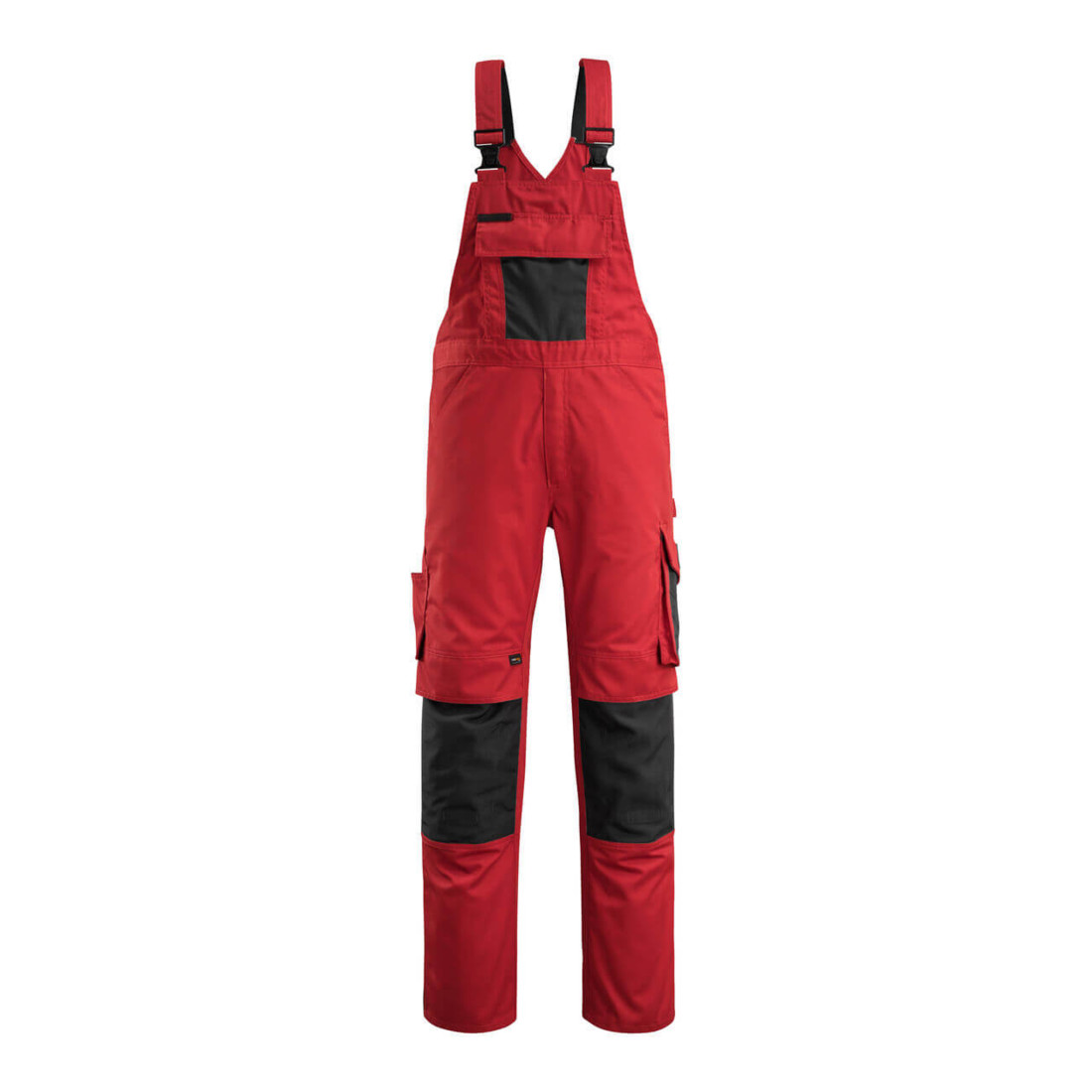 Mascot Latzhose Augsburg Rot/Schwarz