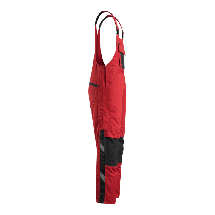 Mascot Latzhose Augsburg rot/schwarz Größe 48