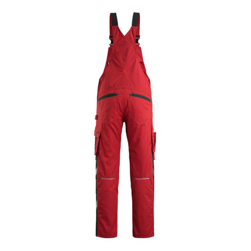 Mascot Latzhose Augsburg rot/schwarz Größe 50